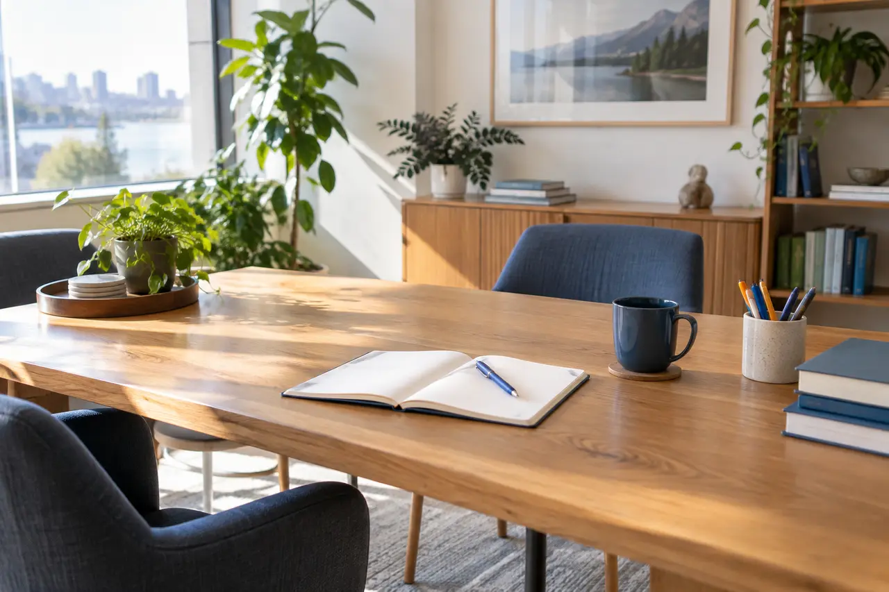 Inviting facilitator workspace