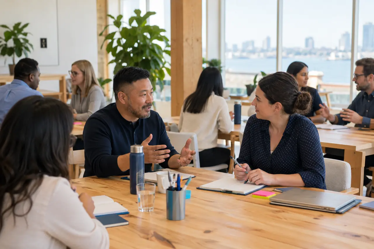 Illustrative manager cohort workshop